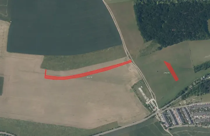 Prodej pole, Nelahozeves, 1941 m2