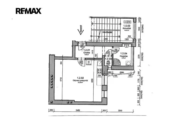 Pronájem bytu 1+kk, Plzeň, Klatovská třída, 38 m2