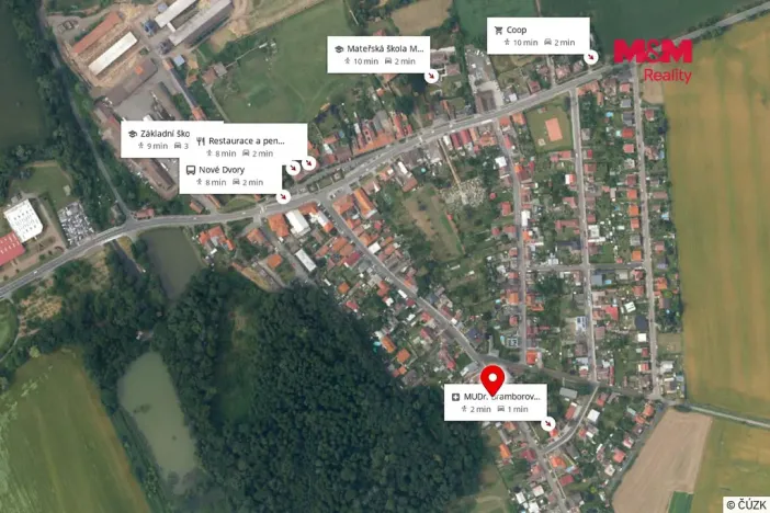 Prodej rodinného domu, Nové Dvory, Havlíčkova, 75 m2