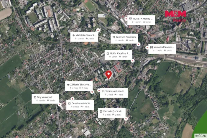 Prodej bytu 2+1, Varnsdorf, Karlova, 62 m2