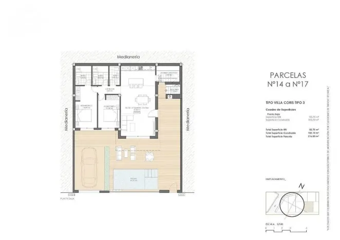 Prodej rodinného domu, San Juan de los Terreros, Almería, Španělsko, 105 m2