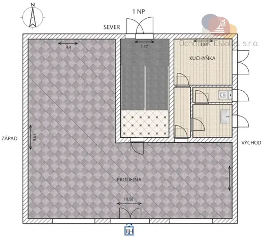 Prodej obchodního prostoru, Šumperk, Uničovská, 1694 m2