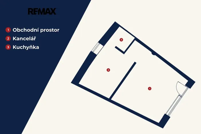 Pronájem obchodního prostoru, Praha - Stodůlky, Bronzová, 42 m2
