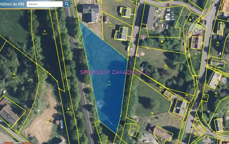 Prodej pozemku pro bydlení, Skalice u České Lípy, 3506 m2