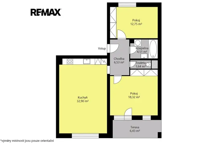 Prodej bytu 3+kk, Znojmo, Nová Přímětická, 76 m2