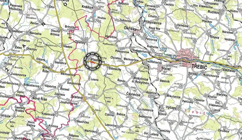 Prodej komerčního pozemku, Předín, 5761 m2