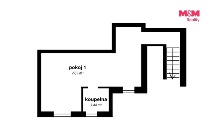 Prodej bytu 1+kk, Praha - Ruzyně, Duchcovská, 36 m2