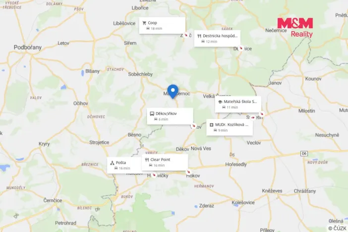 Prodej zemědělské usedlosti, Blšany - Malá Černoc, 215 m2