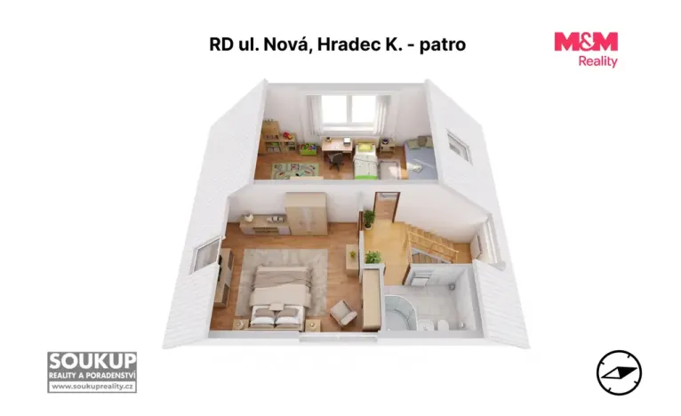Prodej rodinného domu, Hradec Králové - Svobodné Dvory, Nová, 148 m2