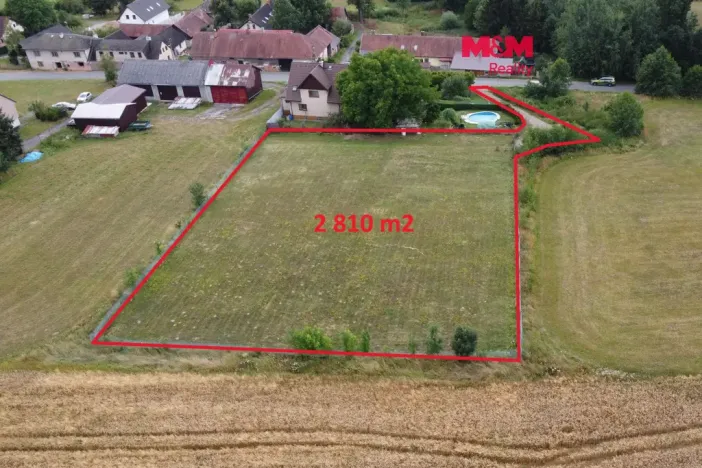 Prodej pozemku pro bydlení, Okrouhlice - Chlístov, 2810 m2