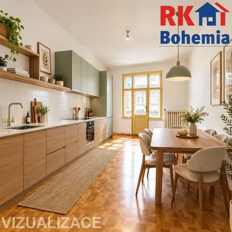 Prodej bytu 3+1, Praha - Bubeneč, Čechova, 125 m2