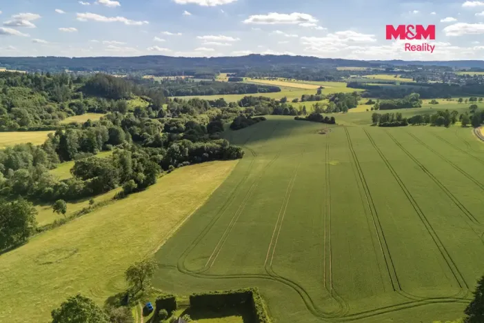 Prodej pole, Rožmitál pod Třemšínem - Skuhrov, 1439 m2