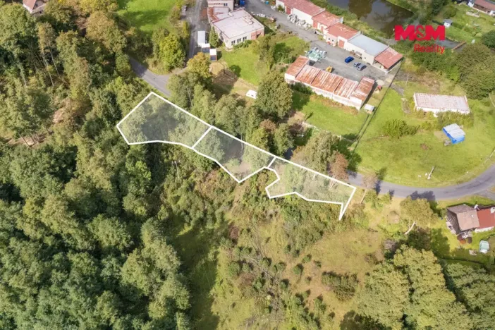 Prodej zahrady, Krajková - Dolina, 316 m2