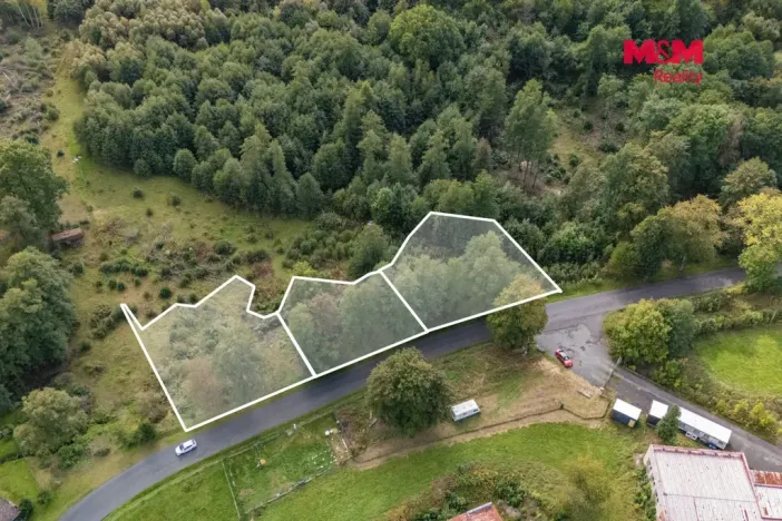 Prodej zahrady, Krajková - Dolina, 316 m2