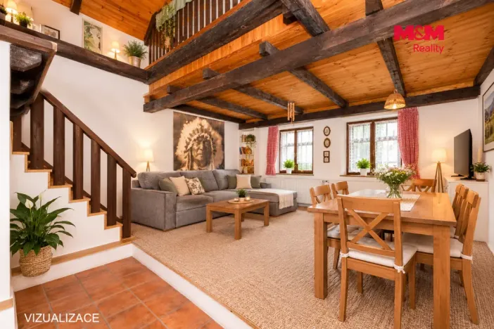 Prodej rodinného domu, Zádolí - Stříhanov, 90 m2
