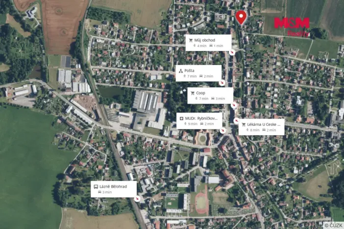Prodej rodinného domu, Lázně Bělohrad, Třetí strana, 68 m2