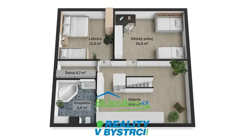 Prodej bytu 5+1, Modřice, Masarykova, 151 m2