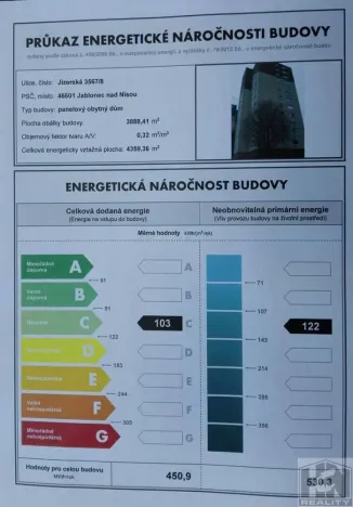 Prodej bytu 3+1, Jablonec nad Nisou, Jizerská, 60 m2