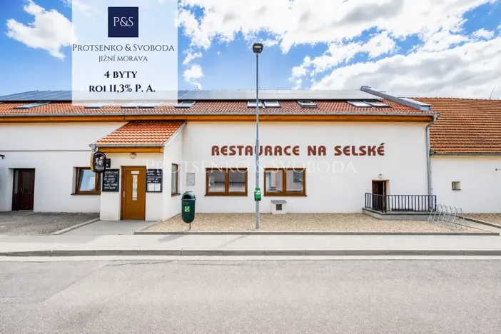 Prodej činžovního domu, Dobšice, Lahoferova, 866 m2