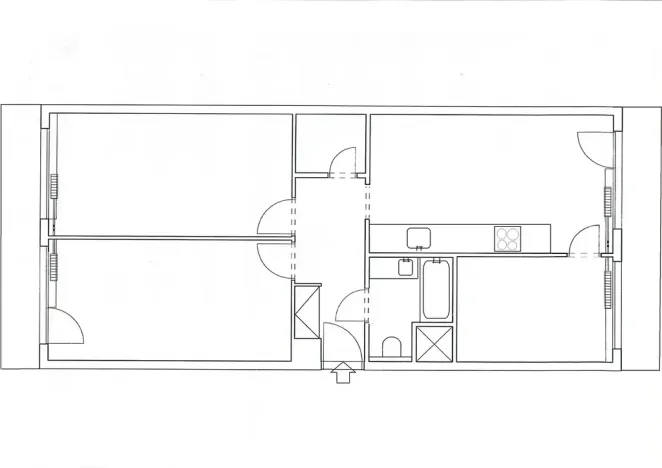 Prodej bytu 3+1, Praha - Vršovice, Turkmenská, 75 m2
