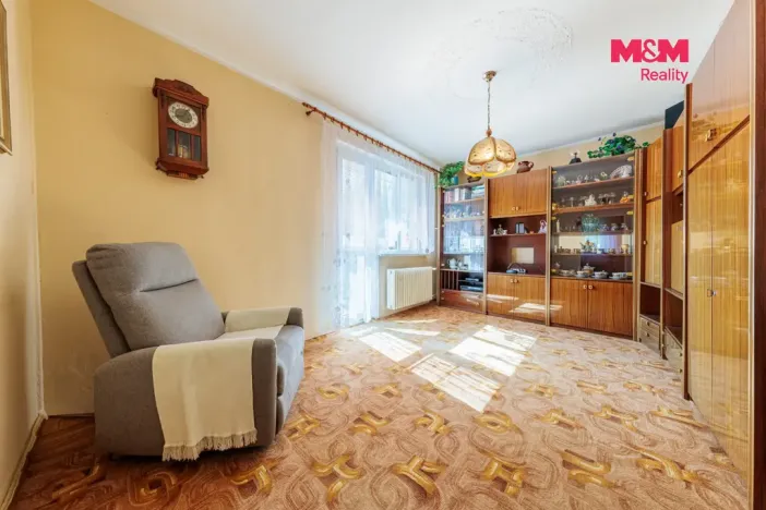 Prodej bytu 3+1, Chodov, Poděbradova, 58 m2
