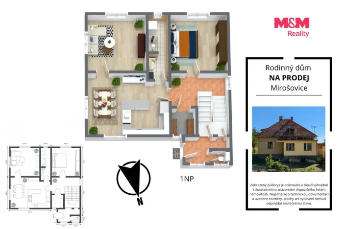 Prodej chalupy, Rataje nad Sázavou - Mirošovice, 210 m2
