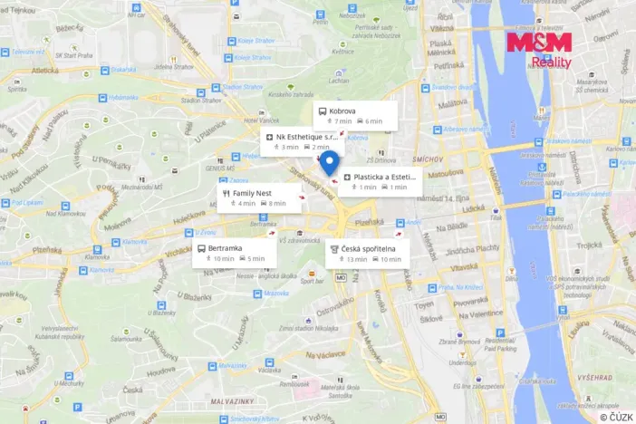 Prodej obchodního prostoru, Praha - Smíchov, Kobrova, 276 m2