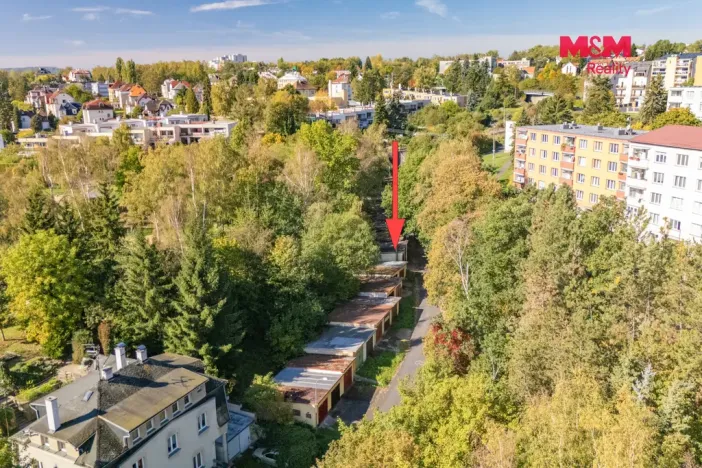Prodej garáže, Karlovy Vary - Bohatice, 16 m2