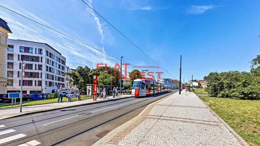 Pronájem bytu 2+kk, Praha - Libeň, Ve vrchu, 50 m2