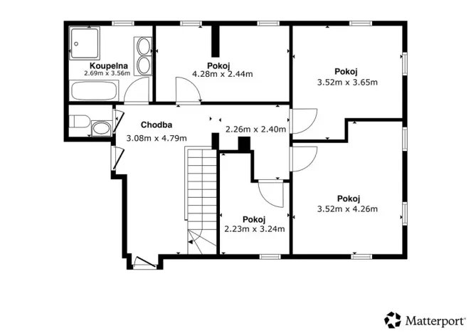 Prodej rodinného domu, Brniště - Hlemýždí, 200 m2