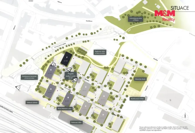 Prodej bytu 1+kk, Kralupy nad Vltavou, Nádražní, 38 m2