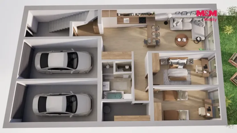 Prodej pozemku pro bydlení, Moravský Krumlov, Palackého, 343 m2