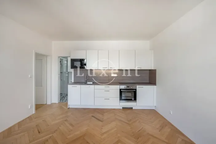 Pronájem bytu 2+kk, Praha - Nové Město, Štěpánská, 42 m2