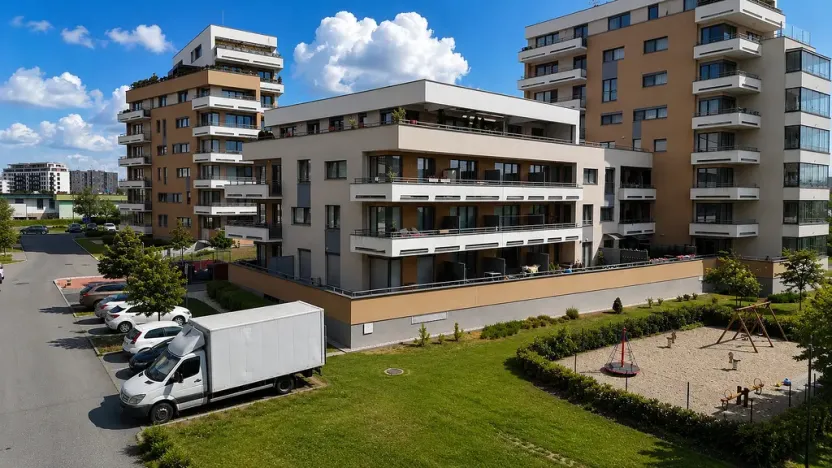 Pronájem bytu 1+kk, Praha - Kamýk, Kramperova, 35 m2