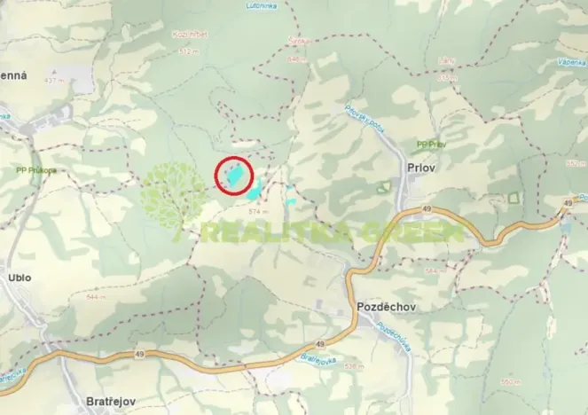 Prodej lesa, Pozděchov, 22655 m2