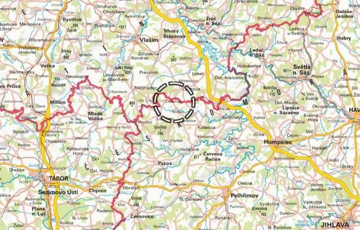 Prodej pole, Křešín, 5504 m2