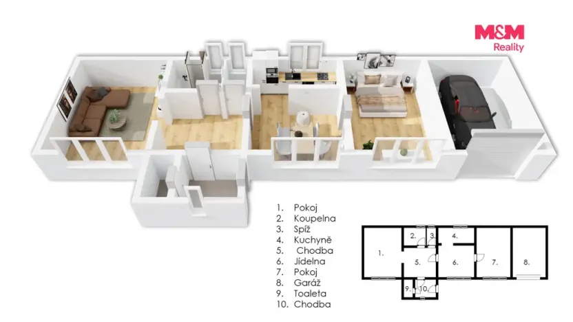 Prodej rodinného domu, Čížová - Zlivice, 88 m2
