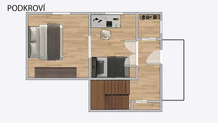 Prodej rodinného domu, Mutějovice, 1. máje, 77 m2