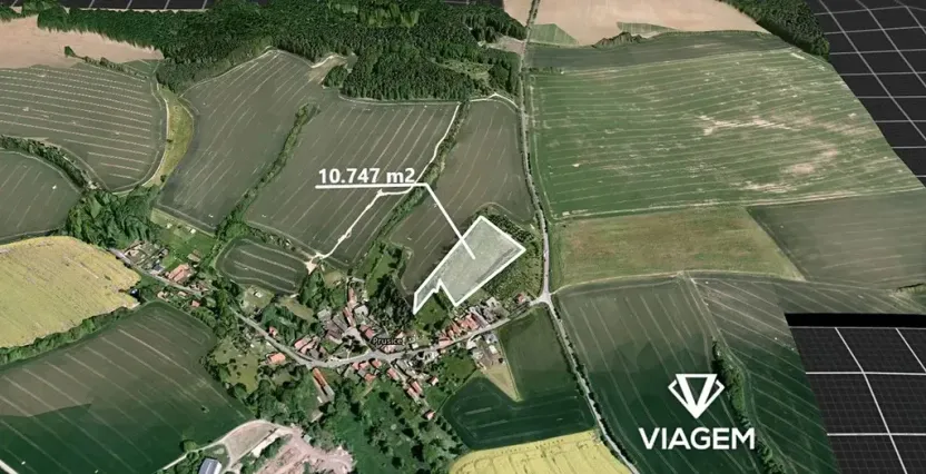 Prodej pole, 3545 m², Prusice
