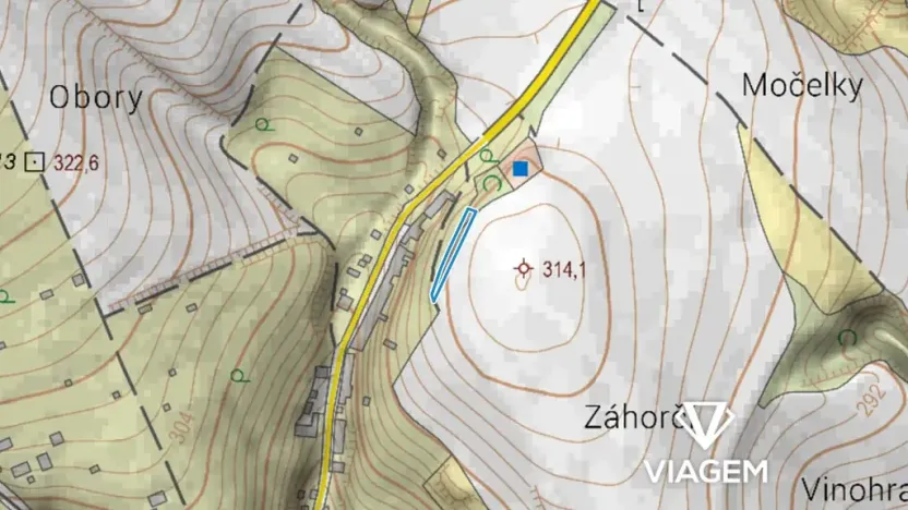 Prodej zahrady, Otaslavice, 538 m2