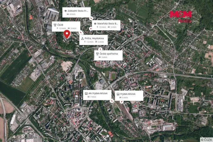 Prodej bytu 4+1, Frýdek-Místek - Frýdek, Habrová, 97 m2