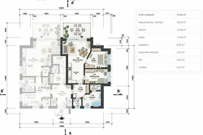 Prodej rodinného domu, Horoušany, K Višňovce, 338 m2