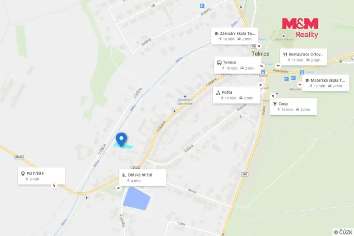 Prodej pozemku pro bydlení, Telnice, V dědině, 465 m2