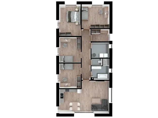 Prodej rodinného domu, Mikulovice, Jižní, 102 m2