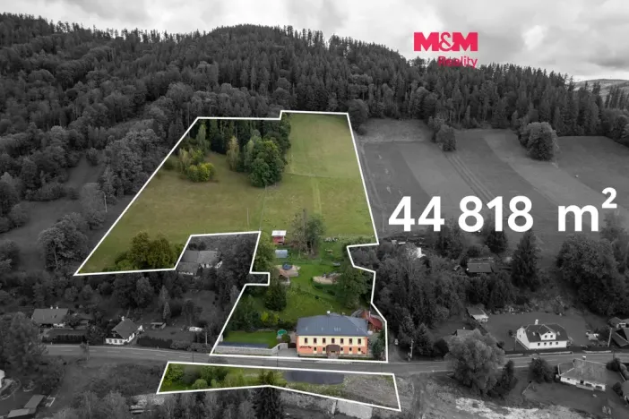 Prodej rodinného domu, Holčovice - Spálené, 550 m2