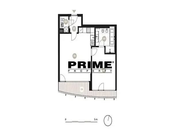 Pronájem bytu 2+kk, Praha - Smíchov, Holečkova, 60 m2