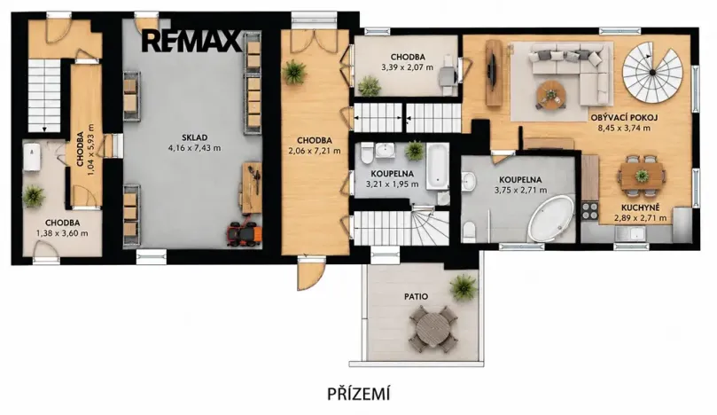 Prodej rodinného domu, Kájov, U Kostela, 200 m2