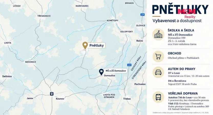 Prodej chaty, Pnětluky, 40 m2