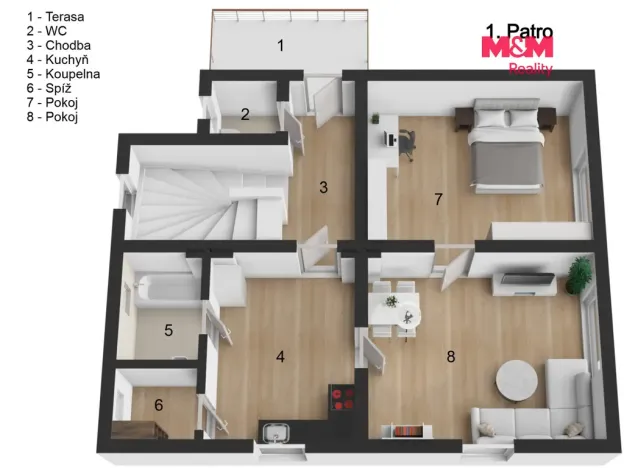 Prodej rodinného domu, Praha - Zbraslav, Výtvarnická, 200 m2