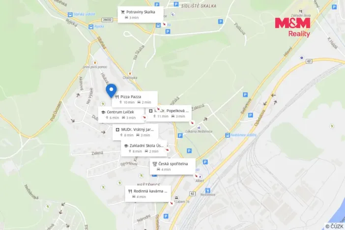 Prodej bytu 2+1, Ústí nad Labem - Neštěmice, Hluboká, 63 m2